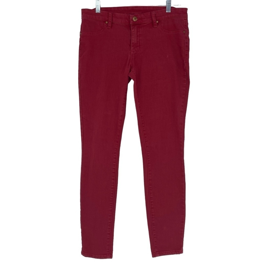 BLANK NYC red skinny jeans women's size 30
